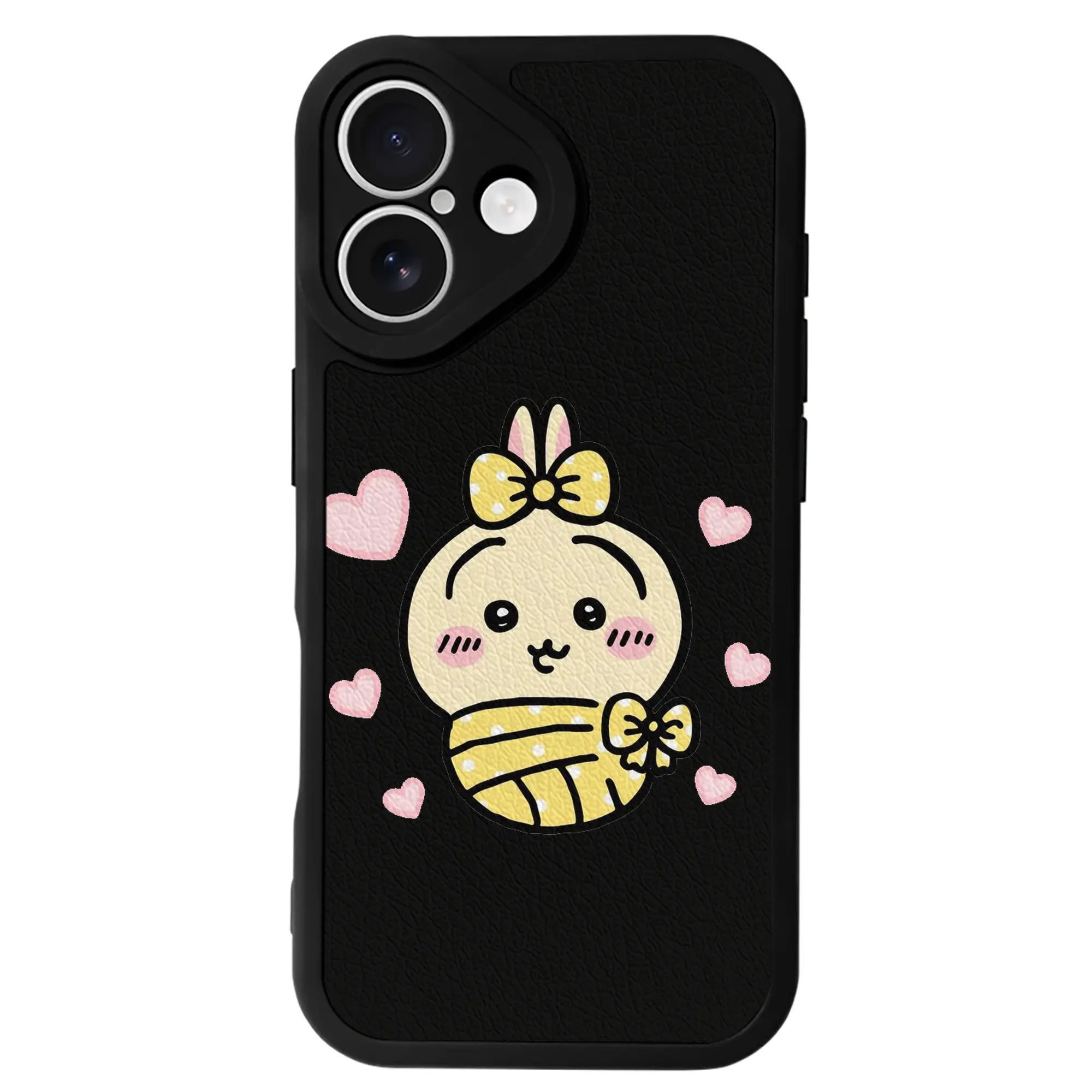 ちい が わ グッズ うさぎ - IPhone 16シリーズ対応 ・ シリコンスマホケース ・ レザー調 ・ 高精度フィット ・ 耐衝撃 ・ ワイヤレス充電対応 ・ 精密カット